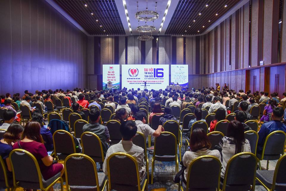 Gian hàng của Công ty Cổ phần Đầu tư HDN gây chú ý tại Đại hội Tim mạch toàn quốc lần thứ 16 tại Đà Nẵng.