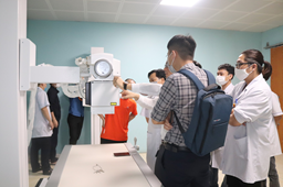 Lắp đặt và bàn giao hệ thống X-quang kỹ thuật số cố định Amadeo R-DR (Đức) tại Bệnh viện Đa khoa tỉnh Thanh Hóa