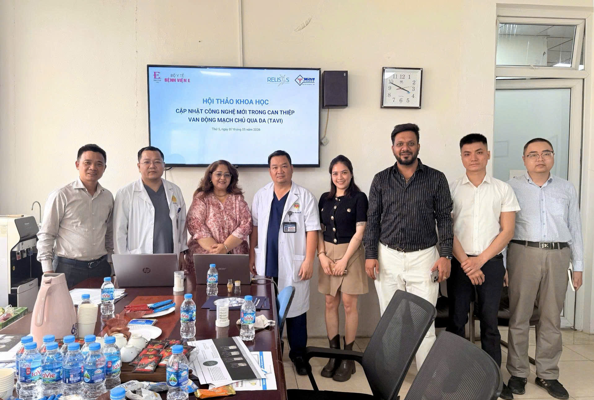 Chương trình khoa học cập nhật công nghệ TAVI tại Bệnh viện E -1