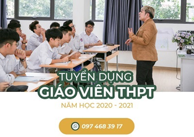 Thông báo tuyển dụng Giáo Viên THPT