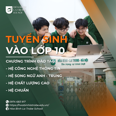 THÔNG BÁO TUYỂN SINH VÀO LỚP 10 NĂM HỌC 2023-2024