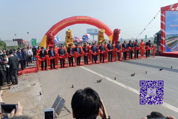 Hanoi-Bac Giang National Road 1 opened to traffic 4