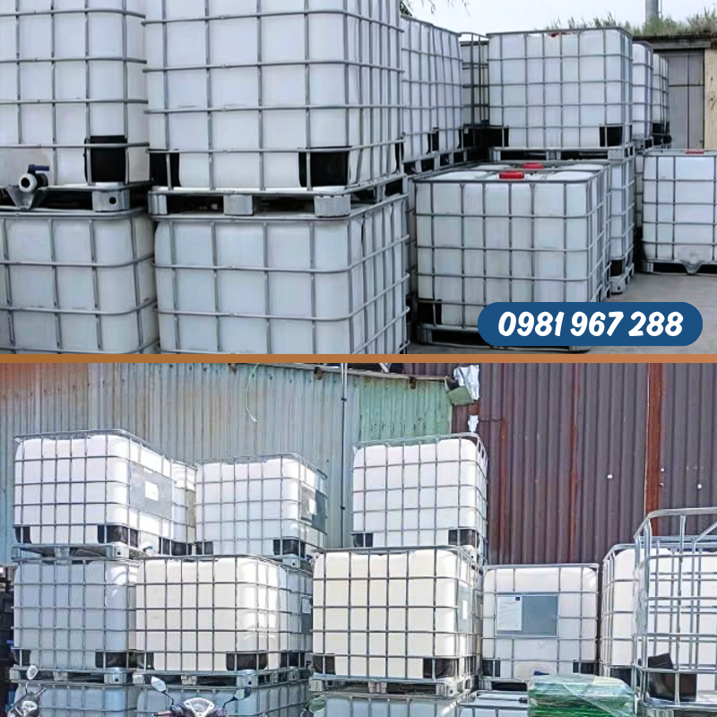 Bồn cũ hóa chất 1000 lít giá rẻ