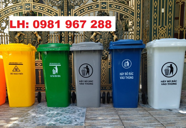 Top 5 Thùng rác nhựa được sử dụng nhiều nhất hiện nay tại Hà Nội