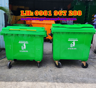 Địa điểm bán xe thu gom rác 660 Lít công cộng