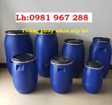 Thùng phuy nhựa 220l