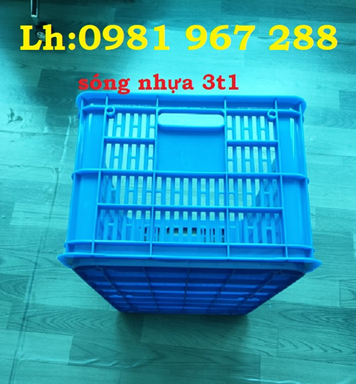 Sóng nhựa hở cao 3t1