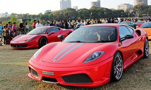 Hình siêu xe tại đại hội siêu xe ấn độ 2015 12