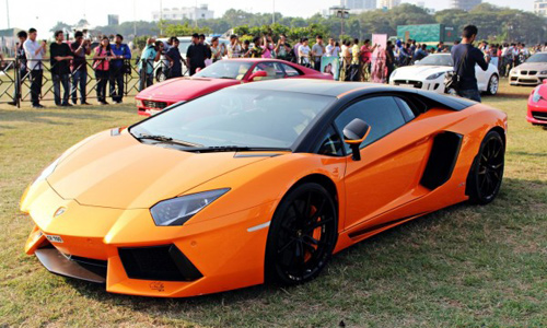 Hình siêu xe tại đại hội siêu xe ấn độ 2015 2